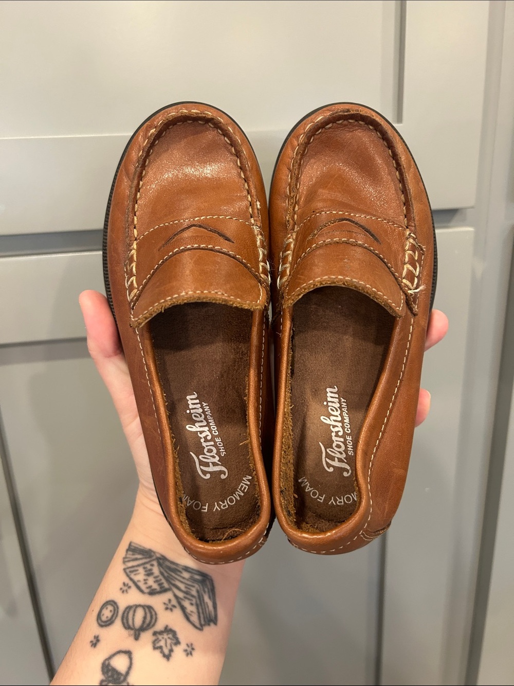 Florsheim leather dress shoes for toddler boy